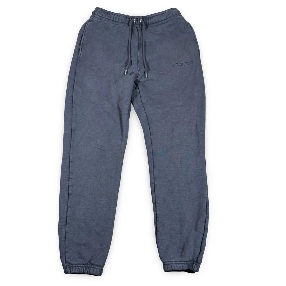 Air Jordan Black Joggers Size Small Mens Heavyweight Wordmark Fleece Logo